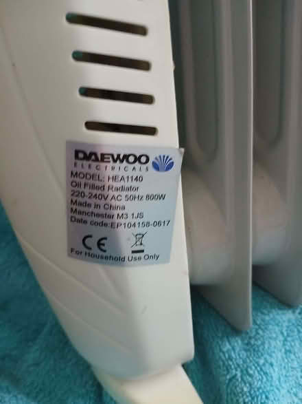 Photo of free Oil filled electric radiater (Monkmoor SY2) #1