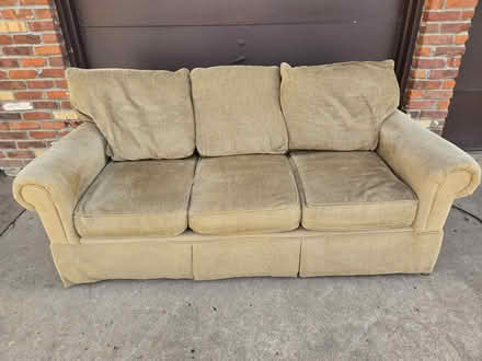 Photo of free Brown couch (near downtown Littleton) #1