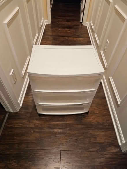 Photo of free Sterilite 3 drawer wheeled storage (Raritan Township/Ringoes) #3