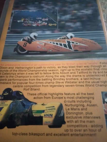 Photo of free VHS video tapes Sidecar Racing (CT13) #2