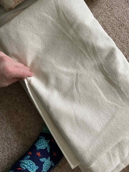 Photo of free Ivory curtains (Didsbury M20) #1