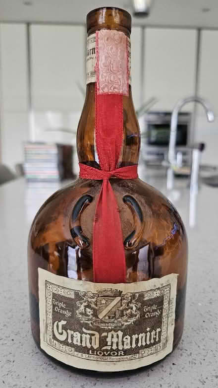 Photo of free Vintage Grand Marnier bottle empty for re-purposing (Townsend AL3) #1