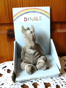 Photo of free Vintage Small Donkey Figurine (Woodside WD25) #1