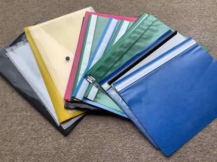 Photo of free Stationary folders (Bebington CH63) #1