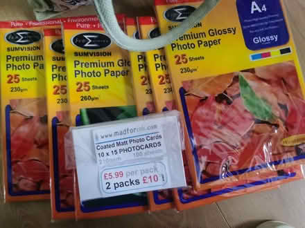 Photo of free Photo papers and Photo cards (Chesham HP5) #1
