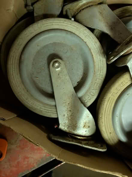 Photo of free 7" caster wheels (Maidenhead, SL6) #2
