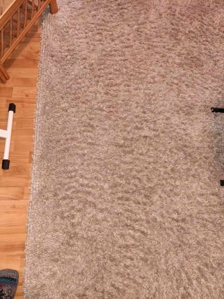 Photo of free Grey-beige Shaggy Rug (Vale LA1) #1