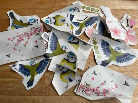 Photo of free Bird and flower stickers (Wainscott) #1