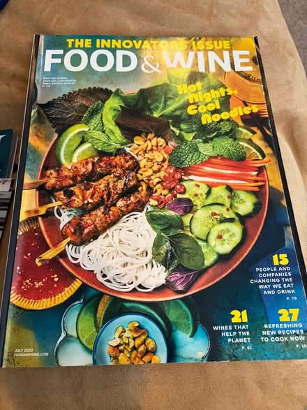 Photo of free Food and Wine Magazine July 2025 (Pequannock) #1