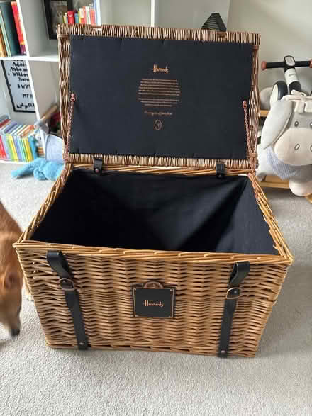 Photo of free Harrods basket (Broomgrove TN34) #2