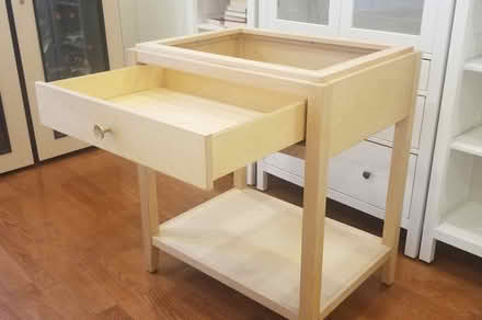 Photo of free Handmade shelf/butcher block (Leslieville) #3