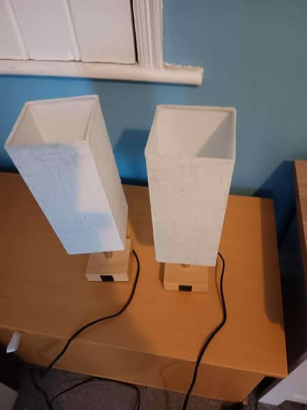 Photo of free Pair of touch lamps (Ilkeston DE7) #1