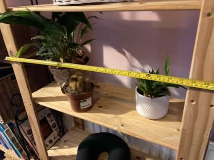 Photo of free Tall wood shelves -pair (CF23 pentwyn) #2