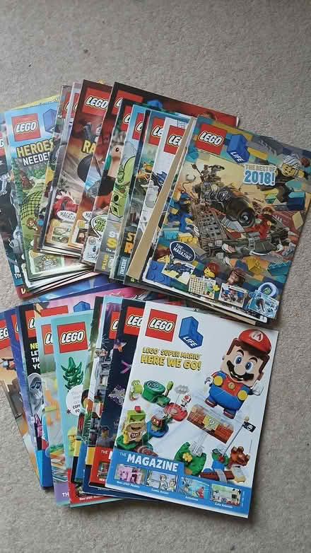 Photo of free About 30 Lego Life Magazines ws15 (Armitage WS15) #1