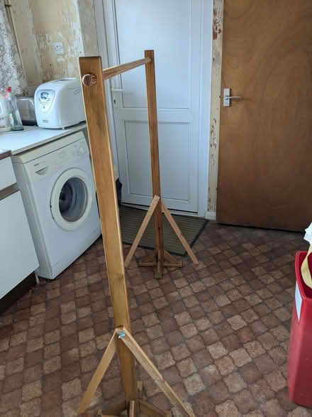 Photo of free Handmade Wooden Clothes Rail (Freshbrook SN5) #1