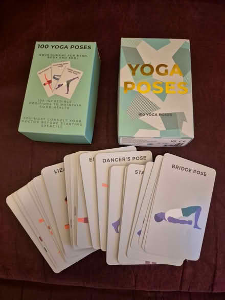 Photo of free Yoga cards (Station Area RG21) #1