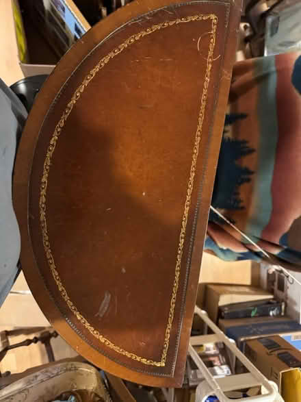 Photo of free Old entrance table (Bensenville) #2