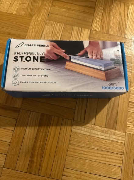 Photo of free Sharp Pebble Sharpening Stone (Near the Morristown Hospital) #1