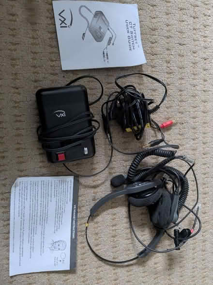 Photo of free Headset and switch to use with computer and landline phone (Brincliffe Edge S7) #1