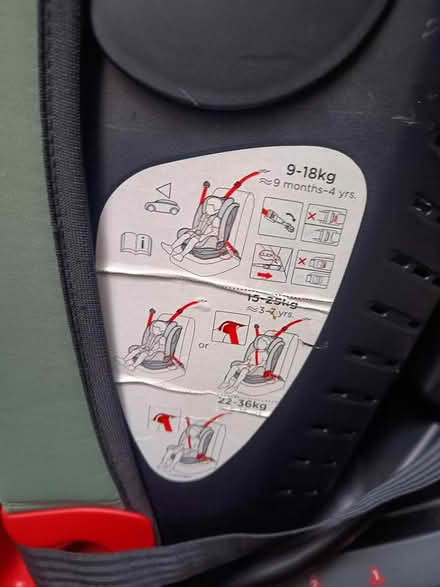 Photo of free Child's car seat isofix (Loxley, S6) #2