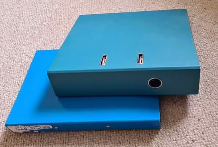 Photo of free ring binders (Letchworth town centre) #1