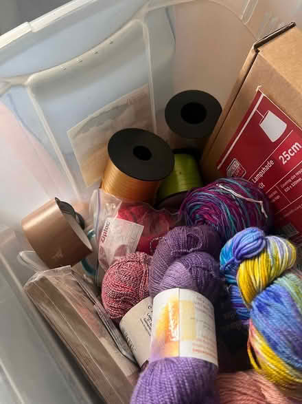 Photo of free Crate of craft bits (Gamlingay SG19) #2