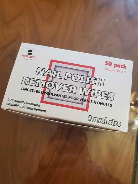Photo of free Scented nail polish remover wipes (Downtown Bothell) #1