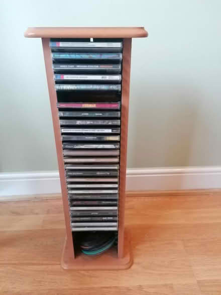 Photo of free Wooden CD stand with or without CDs (YO15 Buckton) #1