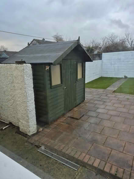 Photo of free Wood Garden Shed (Millbrook Lawns Tallaght) #1