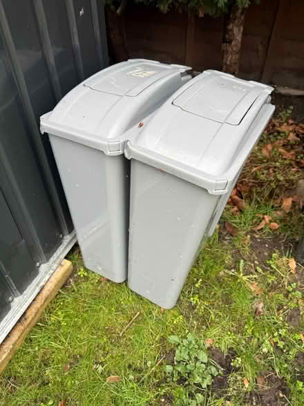 Photo of free Too narrow grey recycling bins (Urmston) #2