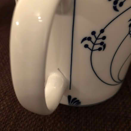 Photo of free Frisian blue mug - plant pot or for mosaics etc (Stoke Gifford BS34) #4