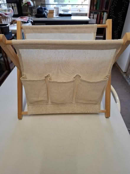 Photo of free Foldable fabric magazine rack (Carnforth LA5) #2