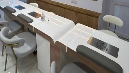Photo of free double nail table (Croydon) #1
