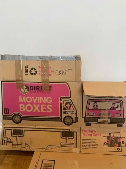 Photo of free Packing materials (St Marks Hill KT6 4) #4