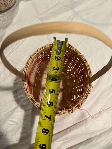 Photo of free Tan and Red Basket (Farmington Hills) #3