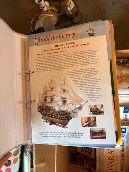 Photo of free War at sea magazine and build a ship bits! Balsa wood? (Sutton Pools OX14) #3
