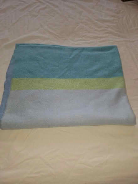 Photo of free Blue fleece blanket (Malvern Link WR14) #1