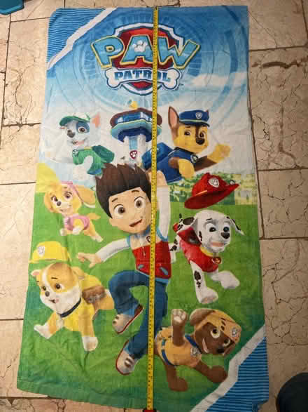 Photo of free Paw patrol towel (West acton - W3) #1