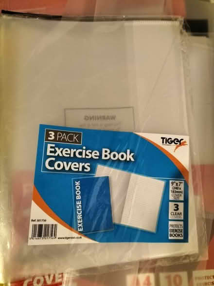 Photo of free Various plastic book covers (Wollaton NG8) #2