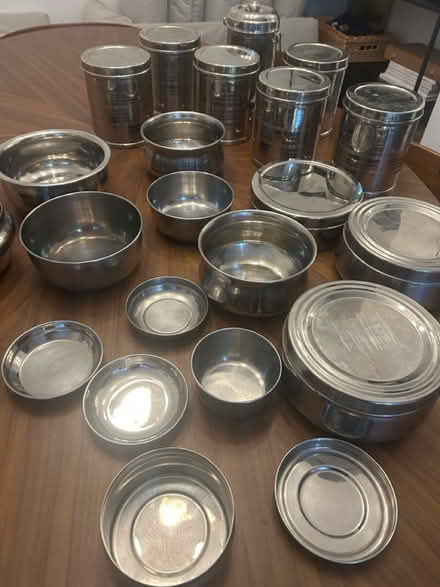 Photo of free Stainless steel containers (W13) #1