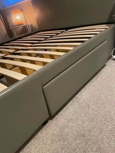 Photo of free King size bed frame with 4 drawers (Garston WD25) #2