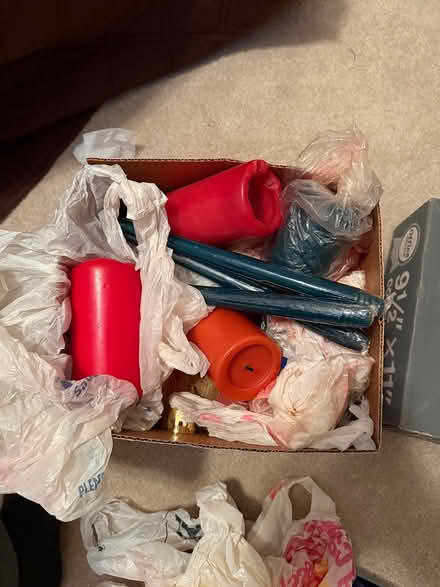 Photo of free Boxes full of candles (Maumelle) #1