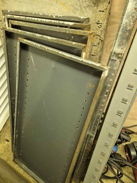 Photo of free Garage racking - FIXINGS MISSING (Mendlesham.) #1