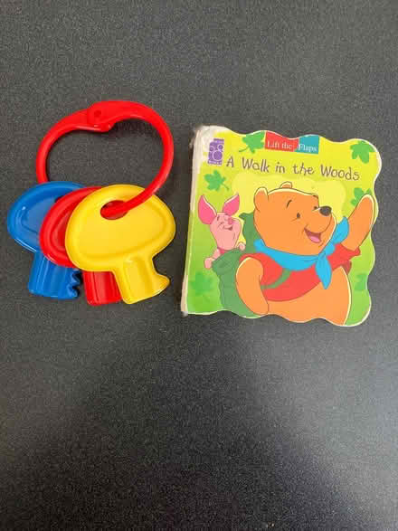 Photo of free Board book and baby toy (Crystal Beach) #1