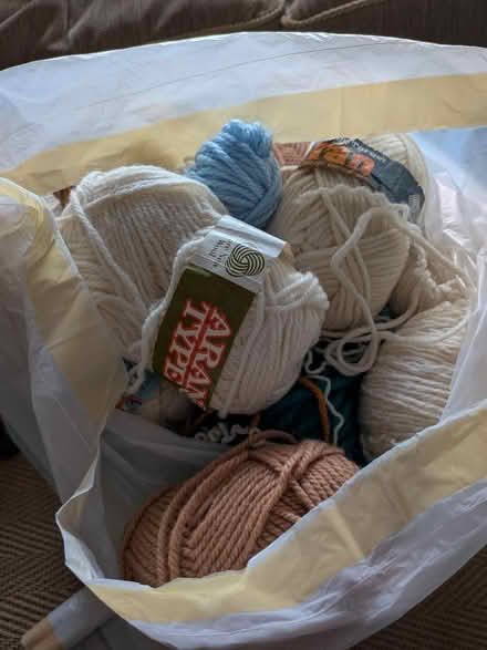 Photo of free Large bags full of wool 4 (Stanway CO3) #1