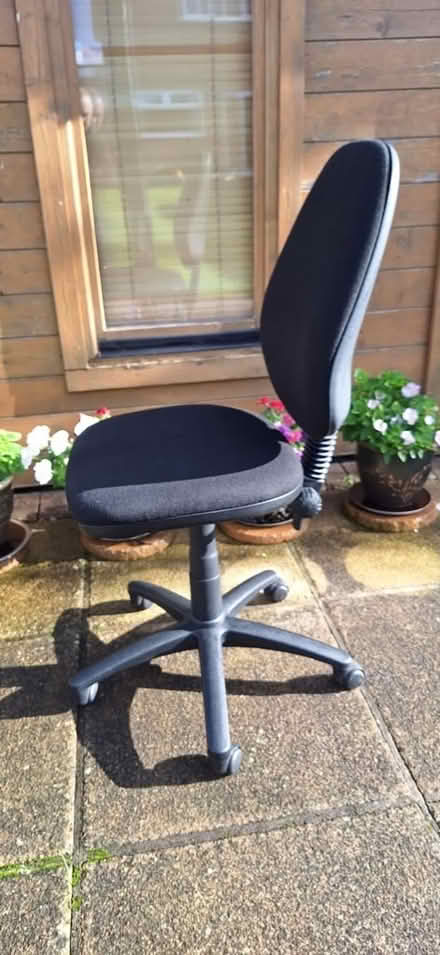 Photo of free Black Office Chair – Adjustable & Comfortable (Sherwood TN2) #3