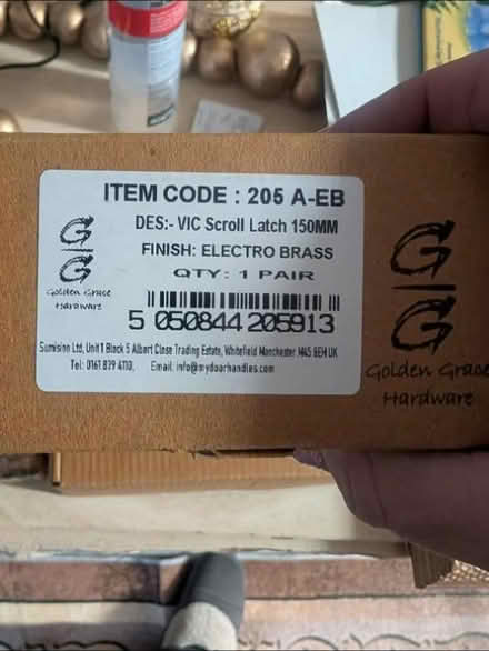 Photo of free Door and 2 gold handles (PO19) #4