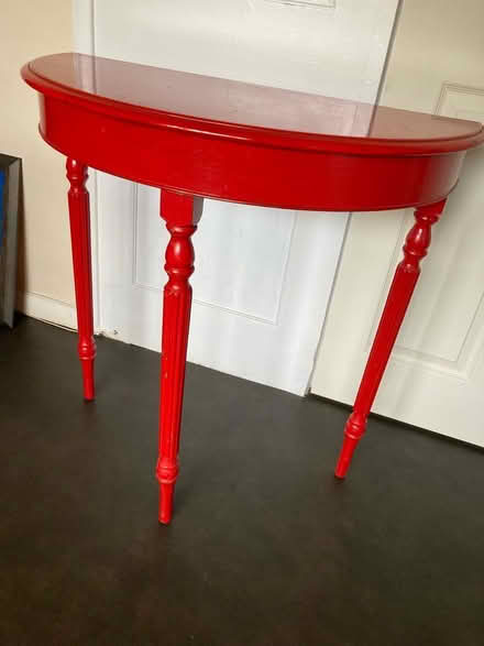 Photo of free Red console table (Bugbrooke) #1