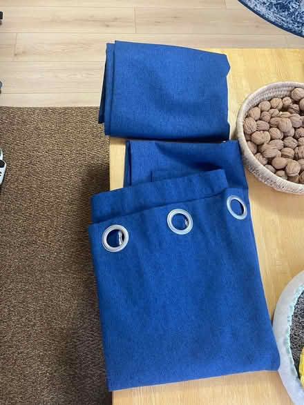 Photo of free Set of blue curtains S10 (Crosspool S10) #1