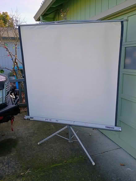 Photo of free 5ft. Projection Screen (Santa Rosa) #1